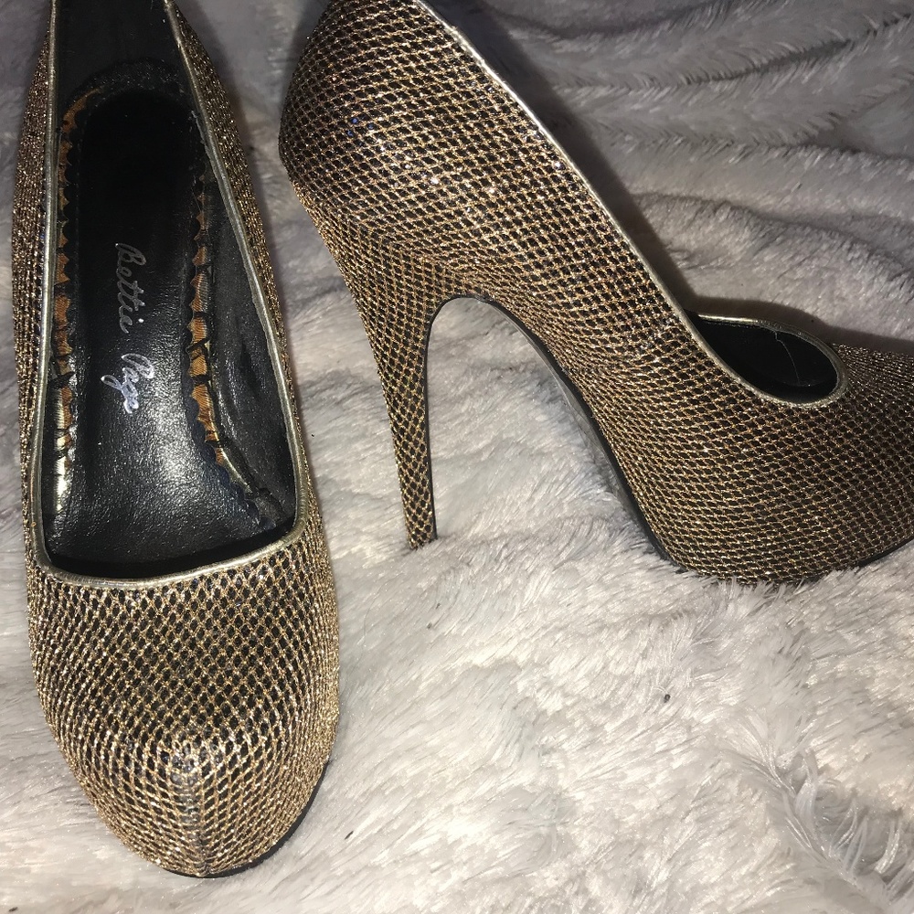 Gold Heels